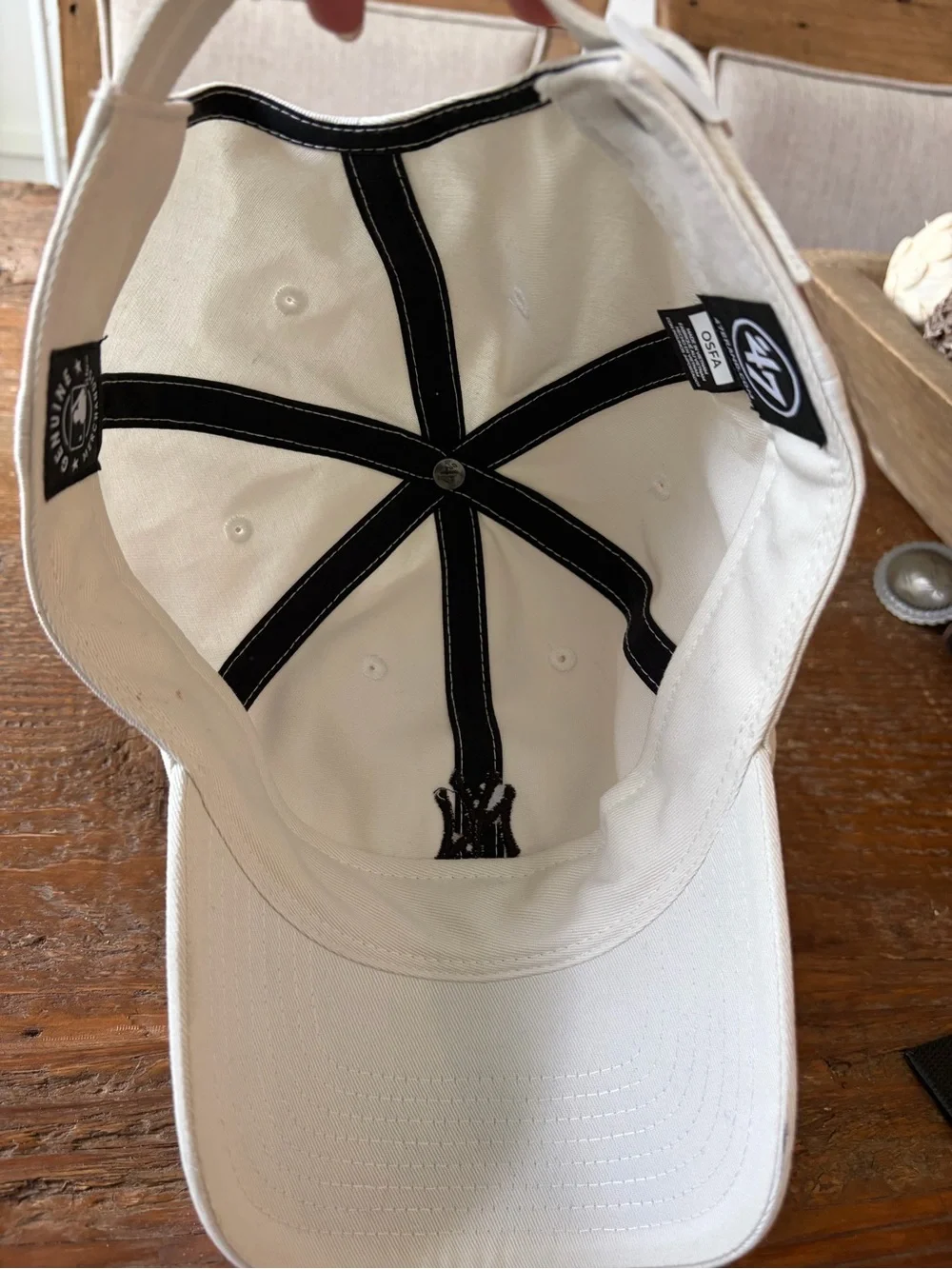 UNISEX New York Baseball Cap with NAVY Embroidery